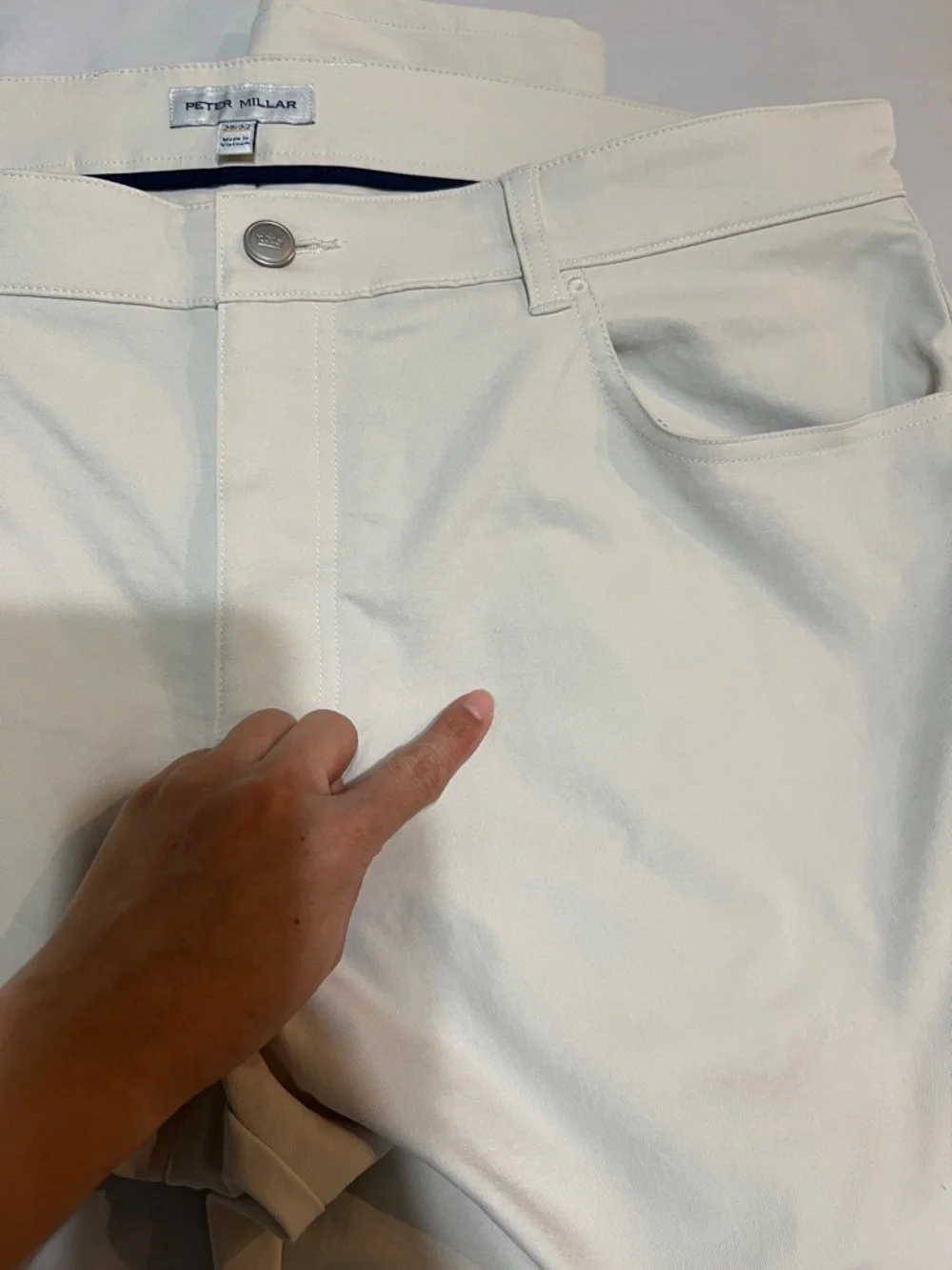 Peter Millar‎ EB66 Classic Fit Performance 38x32 Pants - Golf Country Club